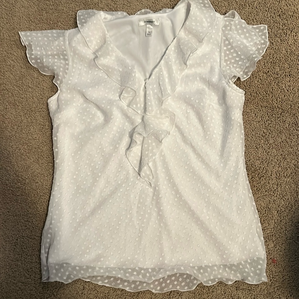 Dress barn, sleeveless shirt